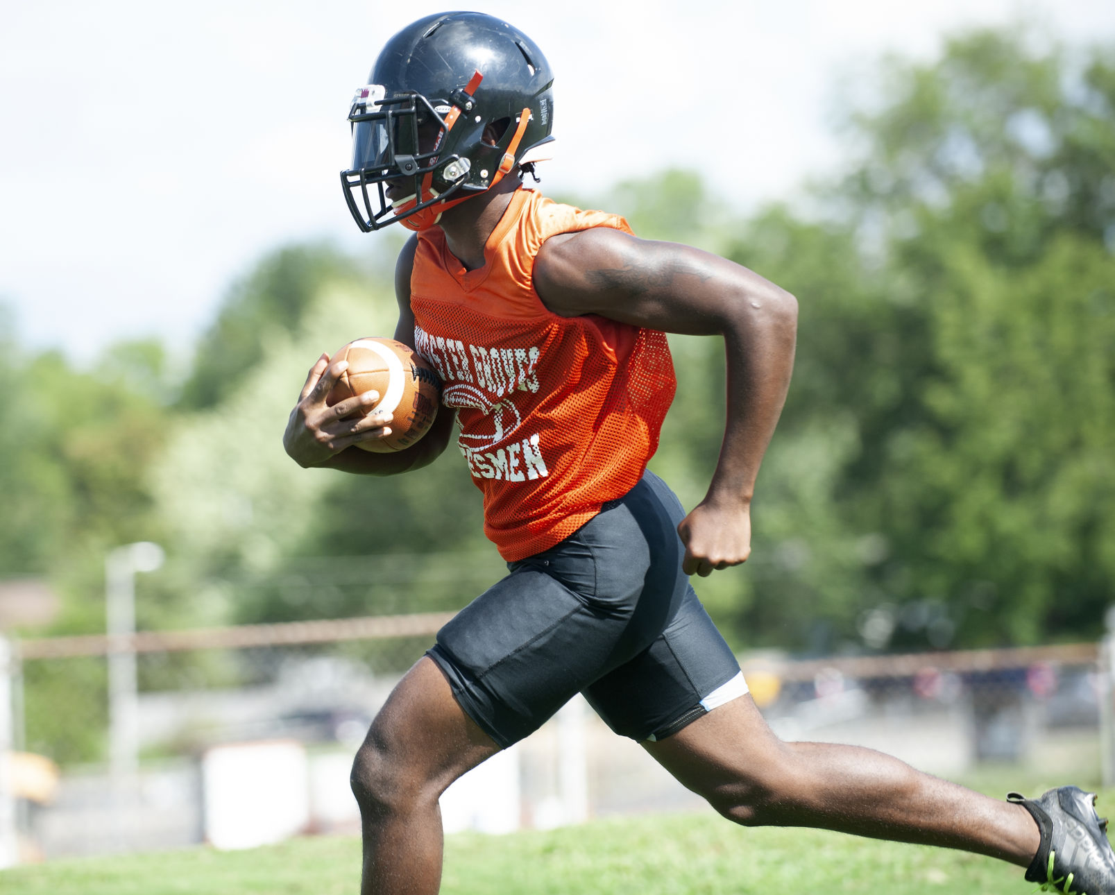 Webster Groves football practice